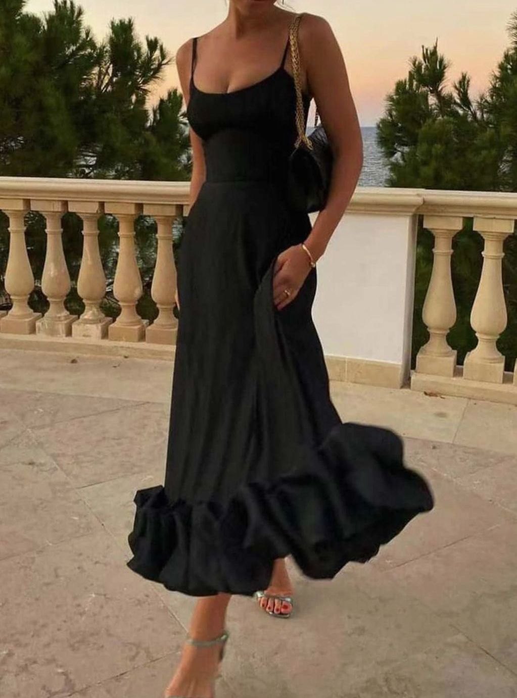 Charlotte | Bustier Ruffle-Hem Women Party Dress for Spring