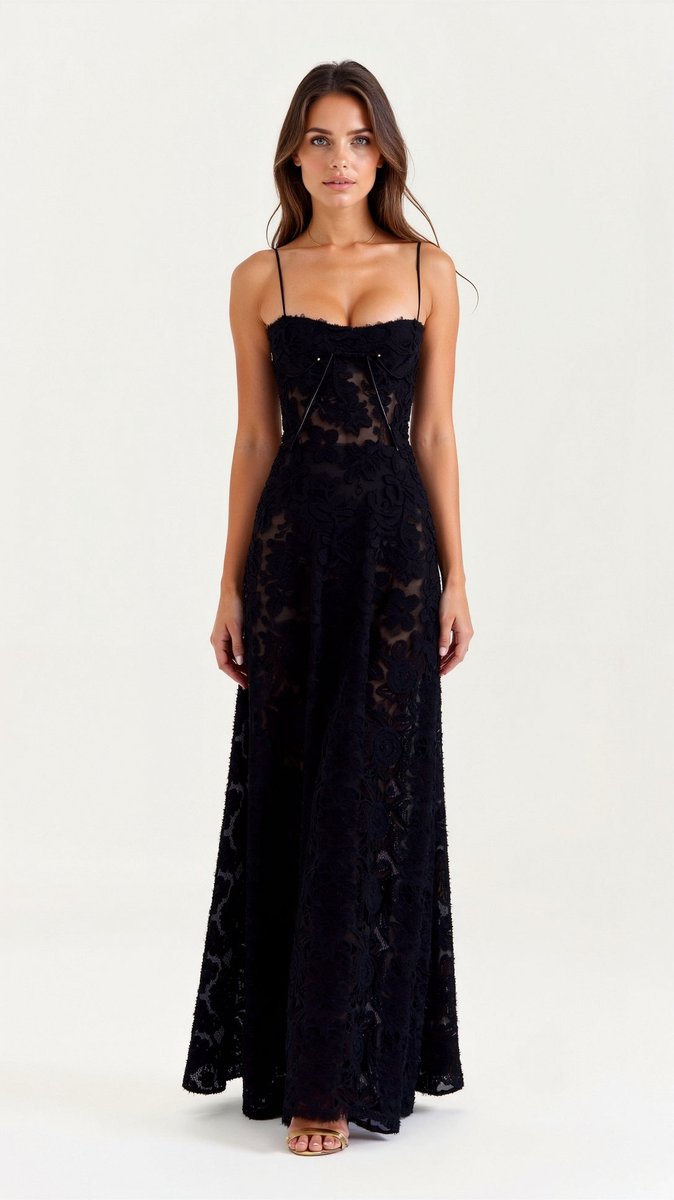 Juniper | Lace Bustier Maxi Women Party Dress