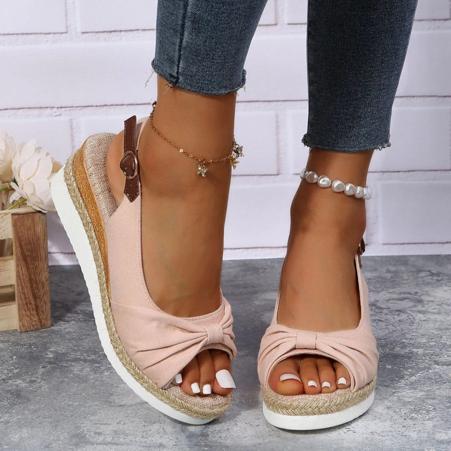 Bridget | Slingback Espadrille Wedge Women Summer Sandals