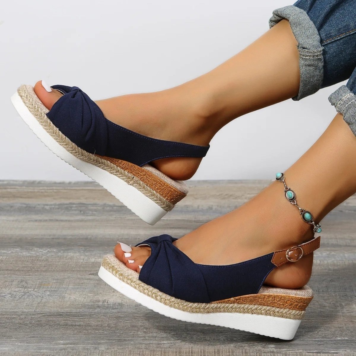 Bridget | Slingback Espadrille Wedge Women Summer Sandals