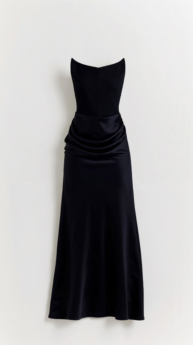 Thea | Strapless Corset Satin Women Party Dress